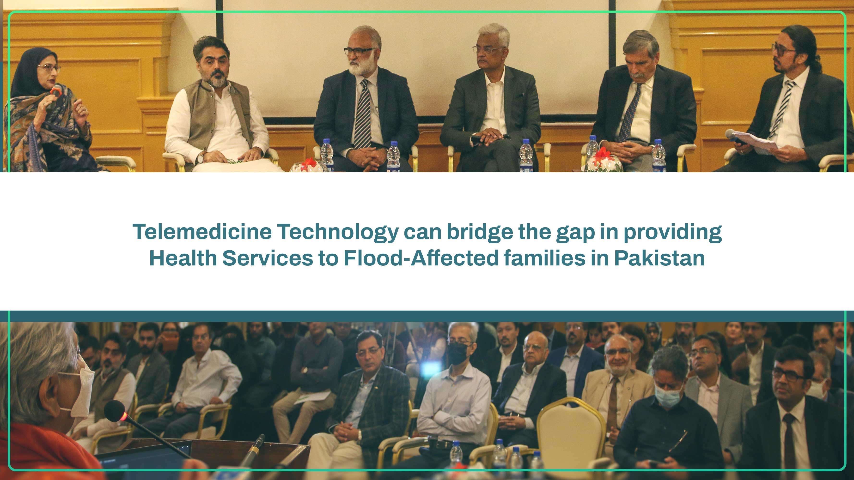 Telemedicine Technology can bridge the gap in providing Health Services to Flood-Affected families in Pakistan