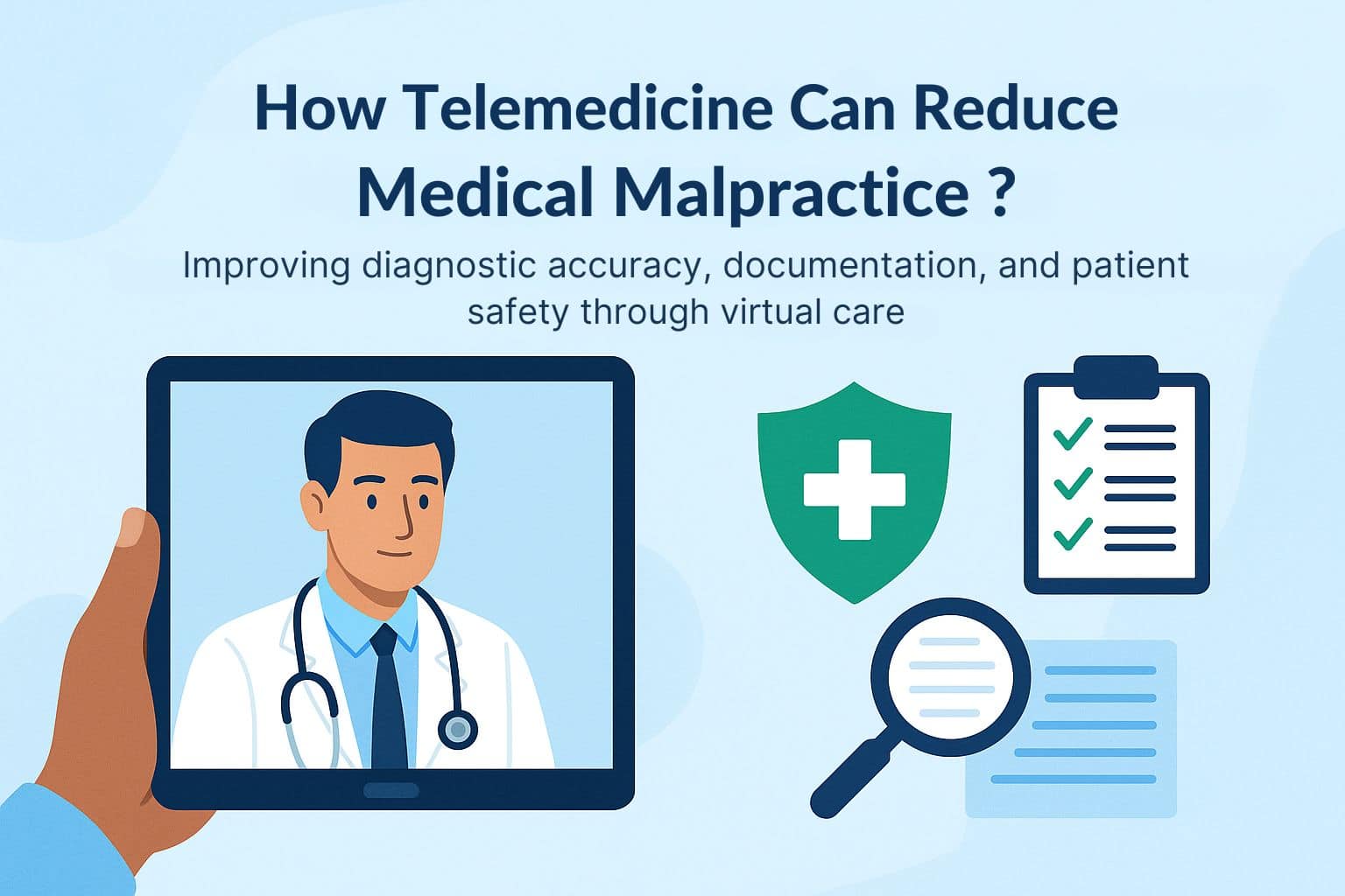 How Telemedicine can reduce Medical Malpractice?